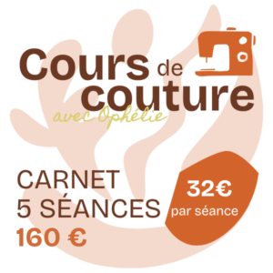 miniateur cours de couture carnet coupons